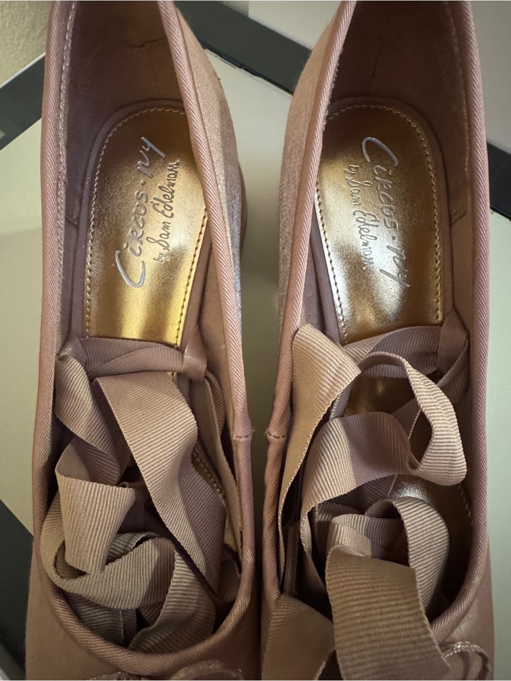 Della Wrap Up Block Heel Ballet Circus NY by Sam Edelman - Picture 9 of 13